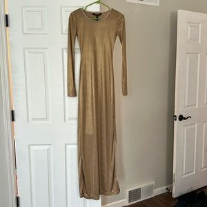 BCBG Maxazria Gold Dress